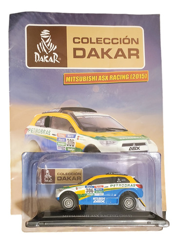 Colección Dakar Mitsubishi Asx Racing 2015 Y Revista 