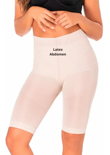 Faja Levantacola Panty Short Termolatex Reduce Abdomen Diane