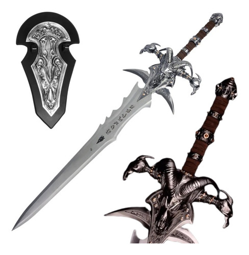 Espada Frostmourne De Arthas - Warcraft + Exhibidor + Envio