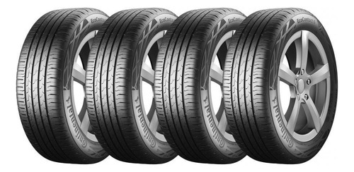 Kit 4 Pneus Continental Aro 14 165/70r14 Ecocontact 6 85t Xl