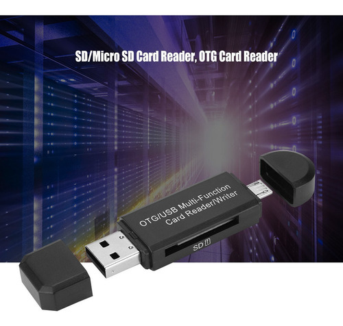 Gravador De Leitor De Cartão Multifuncional Otg Usb Para Mic