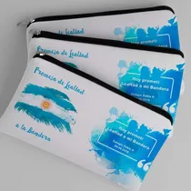 Comprar Cartucheras Personalizadas Neoprene Jura A La Bandera X40 