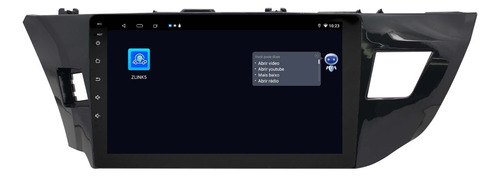 Multimidia Corolla 14/17 Android 14 2gb Octcaore Voz 10p 4g