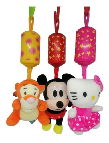 Sonajero Peluche Colgante Estimulación Bebé Diseño Disney