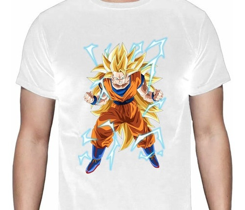 Dragon Ball - Goku Rusio - Animacion - Polera- Cyco Records