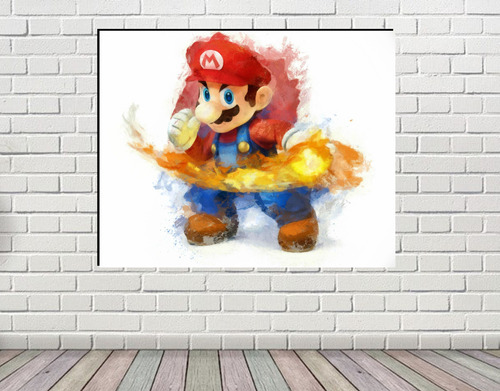Cuadro Decorativo Mario Bros No 2