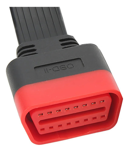 Cable De Extensión Obdii Obd2 Macho A Hembra De 16 Pines