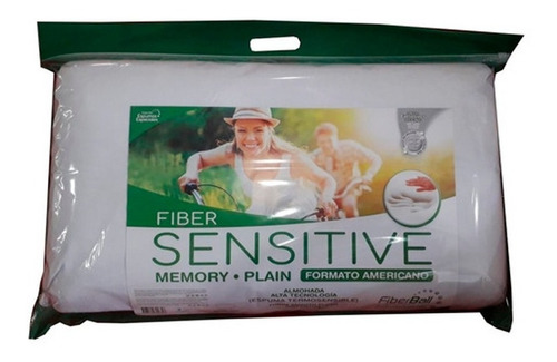 Almohada Fiberball Sensitive Memory Plain
