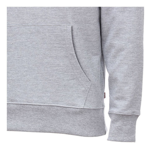 Imagem 3 de 5 de Moletom Cinza Masculino Com Capuz Levi's 29242