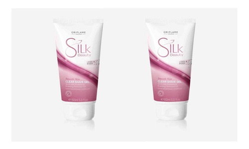 Pack 2 Oriflame Silk Beauty Gel Para Rasurado 150ml C/u