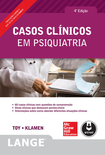 Casos Clínicos em Psiquiatria, de Toy, Eugene C.. Editorial Amgh, capa mole em português, 2014