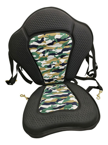 Green Camouflage High Back Boat Seat 1