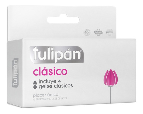 Preservativos Tulipán Clásico | Caja X 12 Unidades