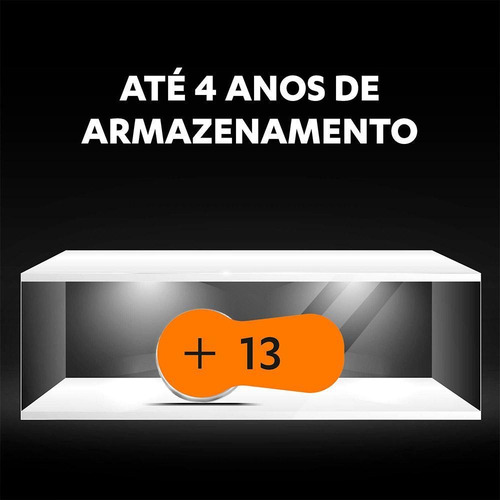 Imagem 7 de 9 de Cartela C/6 Pilha Duracell Auditiva 13