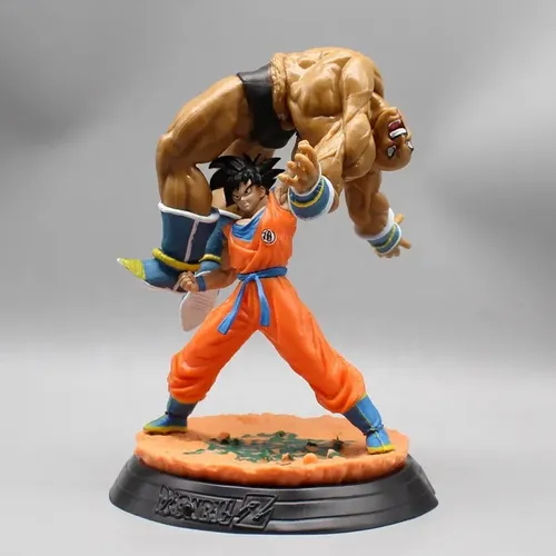 Figura Goku Vs Nappa - Dragon Ball Z Anime Coleccion Vegeta