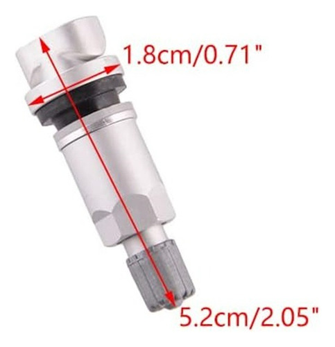 4 Pivotes Válvula Rin Sensor Tpms Chrysler 200 300 Pacifica