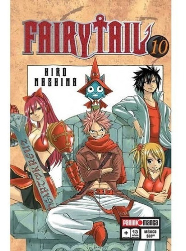 Manga Fairy Tail N°10,panini