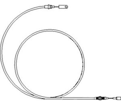 Cable - Throttle Fits Ford 7840 6640 5640 8340 7740 8240 Cca