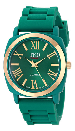 Tko Orlogi Womens Milano Iii Pantalla Analogica Reloj De Cu