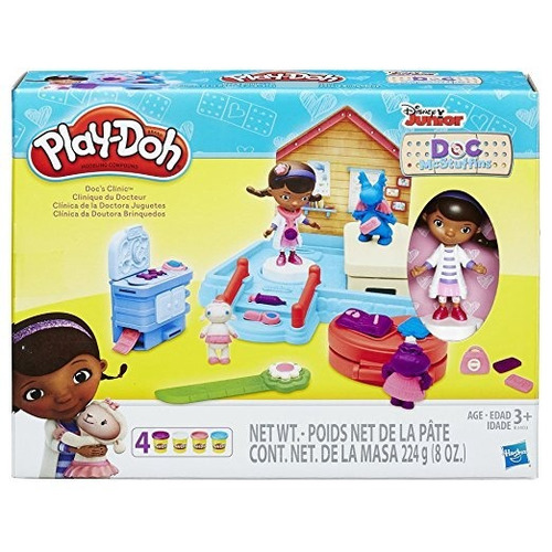 Play-doh Clínica De Doc Con Disney Doctora Juguetes