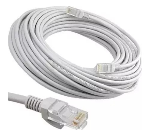 Cable De Red Lan Ethernet Rj45 Utp 30 Metros Mts Armado