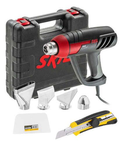 Kit Soprador Térmico Skil 8003 1800w 220v C/ 4 Bico E Maleta