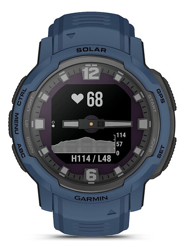 Garmin Instinct Crossover Solar, Reloj Inteligente Híbrido R