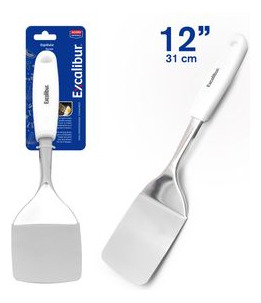 Espátula Para Cocina Plana De 12  31cm Excalibur Mayor Detal