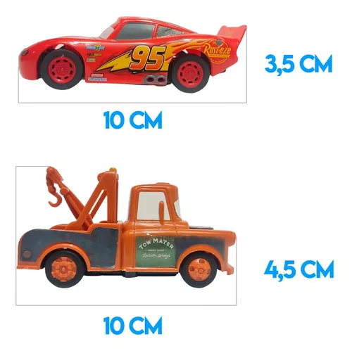 Carrinhos de Brinquedo C/ Pista Relâmpago Mcqueen Carros