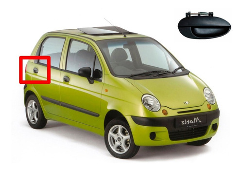 Manilla Daewoo Matiz - Chery Iq Trasera Derecha