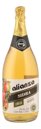 Pack De 2 Sidra Alianza Ambar Premium 1.75 L