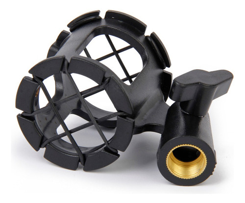 Micrófono Universal Negro Studio Anti Shock Mount Para