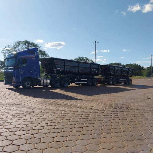 Volvo Fh 540 Lc 6x4 Ano 2020 Com Rodocaçamba Randon Ano 2020