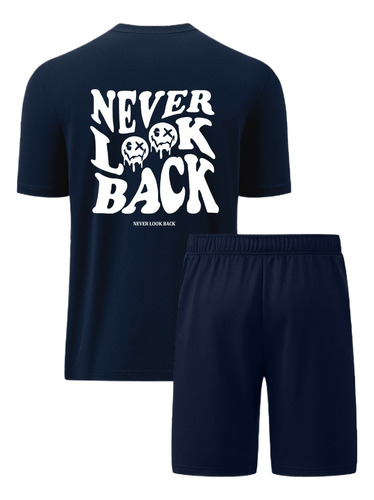 Camiseta De Verano Bold - Never - Look - Back Set