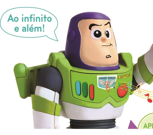 Boneco Buzz Lightyear Toy Story 4 Frases Elka Filme 2020