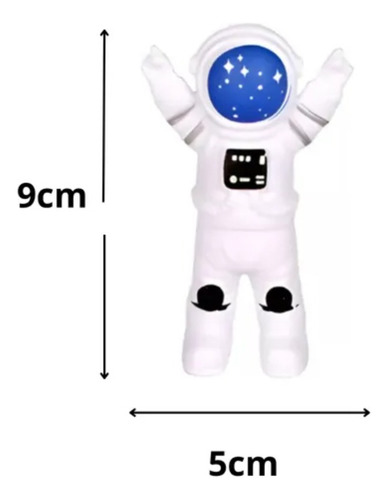 Kit Astronauta Brinquedo Satélite Nave Espacial Espaço Lua