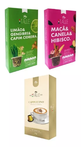  CAFÉ ITALLE - Kit de cápsulas de crema de café