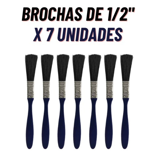 Brocha 1/2´´ Pelo Moreno Marca Inbrovenca 