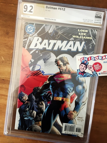 Comic Pgx - Batman #612 Jim Lee Firma Cgc Scott Williams