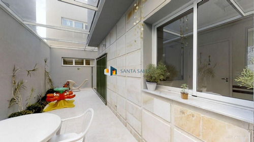 Imagem 9 de 15 de Ampla E Maravilhosa Casa Comercial De 374m2,02 Andares Na Av. Indianopólis - Ss55878
