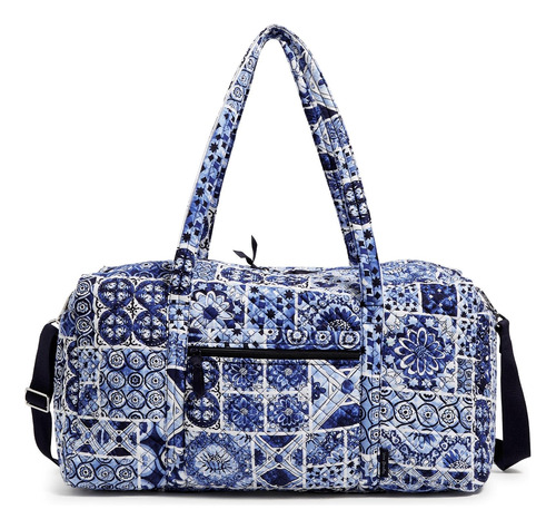 Vera Bradley - Bolsa De Viaje Grande De Algodon Para Mujer