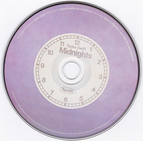 Taylor Swift - Midnights Lavender (cd Deluxe) Universal