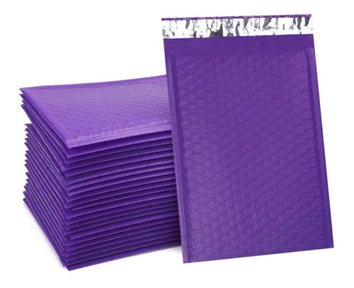 Sobres Burbujas Plastico Violeta X 50 (15x25cm) Ucgou