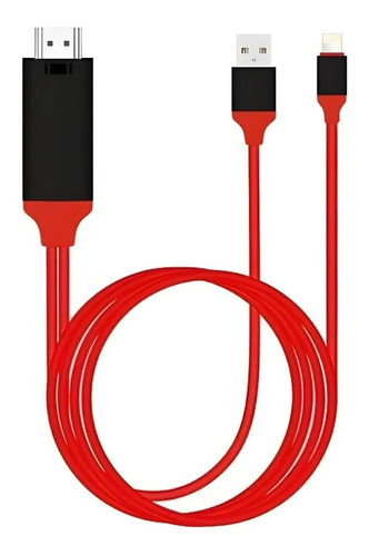 Cable Adaptador Hdmi Usb Lightning Compatible Con iPhone