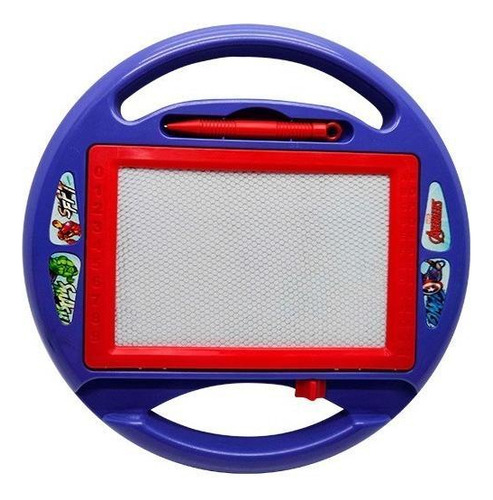 Lousa Magica Infantil Desenha E Apaga Com Caneta Avengers
