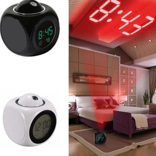 Reloj Digital Multifuncional Para Pantalla De Proyección