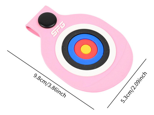 Recurve Bow Limb Protection Rest Rest Portable Rocho Rosa