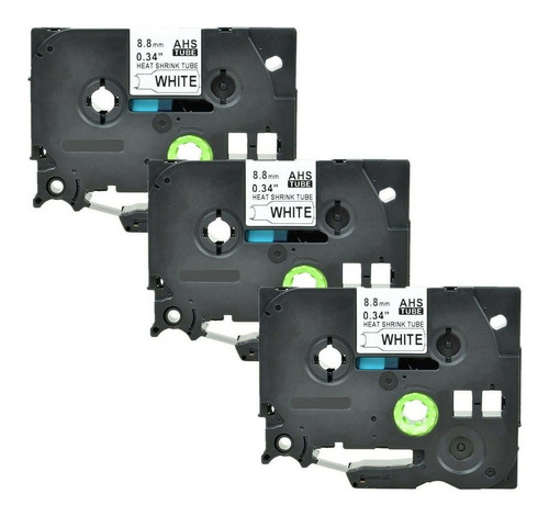 Tubo Termocontraible Compatible Brother Hs221 Neg/bla 8.8 Mm