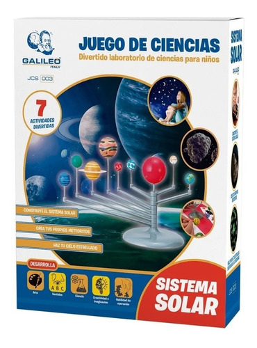Juego De Ciencias Sistema Solar Galileo Italy Full
