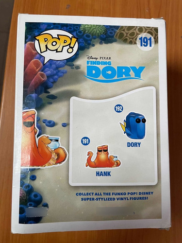 Funko Pop Hank Finding Dory Caja Maltratada Original (Usado)